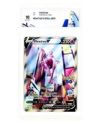 Immagine di Mewtwo V 072/78 GRAAD 10 GEM-MT