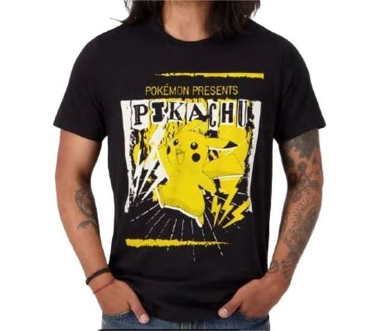 Immagine di T Shirt pokemon  Uomo Pika Punk S