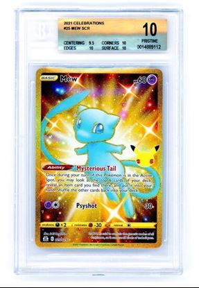 Immagine di Mew gold 025/025 Beckett 10 gem-mint