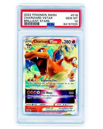 Immagine di Charizard Vstar 018/172 PSA 10 GEM MT