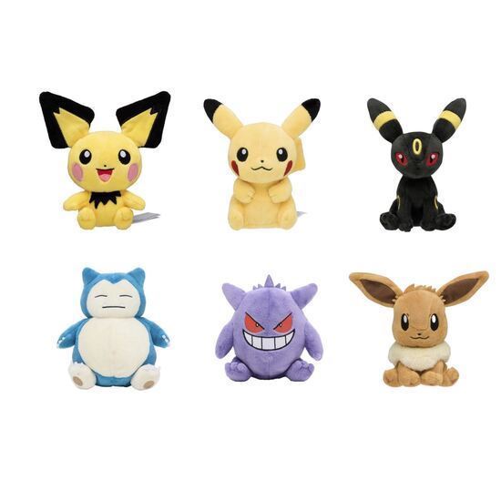 Immagine di Set Peluche piccoli  Originali pokemon center JP da Collezionismo