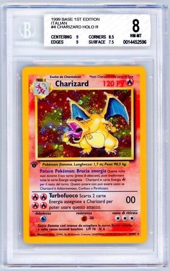 Immagine di charizard Set base Beckett 8 (IT)