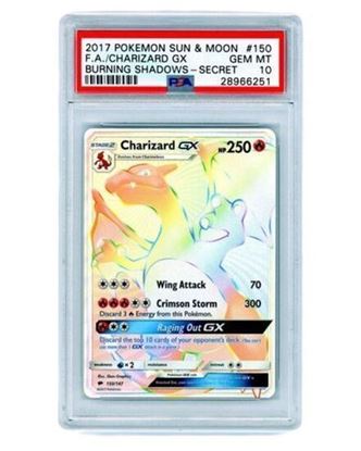 Immagine di Charizard GX 150/147 PSA 10 GEM MT EN