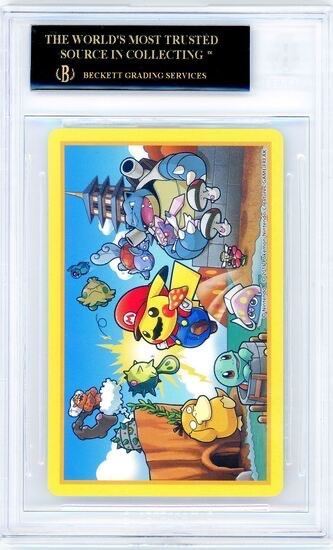 Immagine di Poker Deck MARIO & LUIGI Pikachu  BECKETT BLACK LABEL 10 (JP)