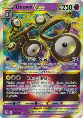 Immagine di Unown V Astro 066/195 Near Mint (IT)