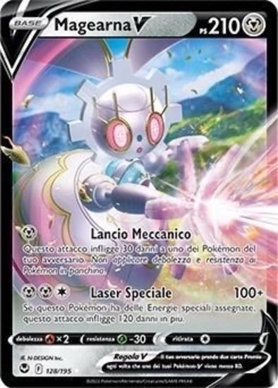 Immagine di Magearna V 128/195 Near Mint (IT)