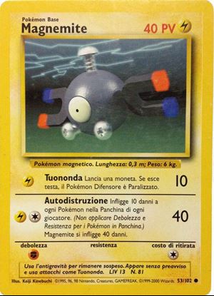 Immagine di Magnemite 53/102 Near Mint  comune pack fresh