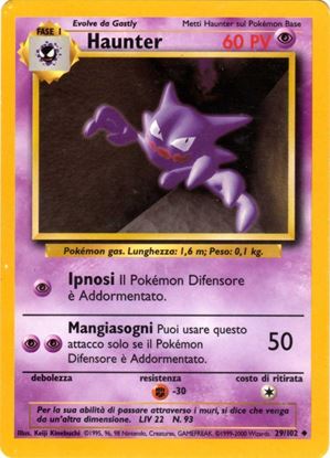 Immagine di Haunter 29/102 Near Mint  comune pack fresh