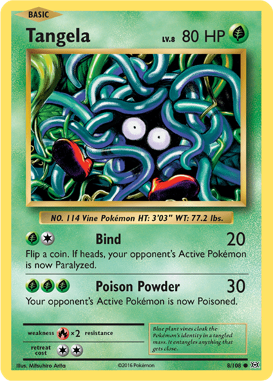 Immagine di Tangela 8/108 comune pack fresh (EN)