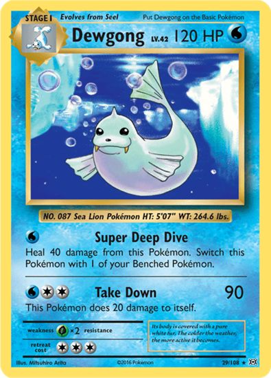 Immagine di Dewgong 29/108 comune pack fresh (EN)