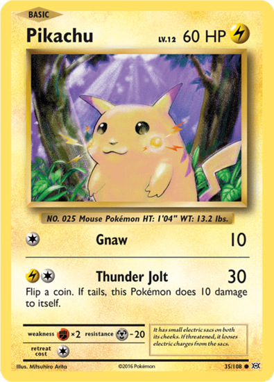 Immagine di Pikachu 35/108 comune pack fresh (EN)