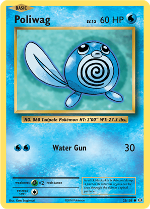 Immagine di Poliwag 23/108 comune pack fresh (EN)