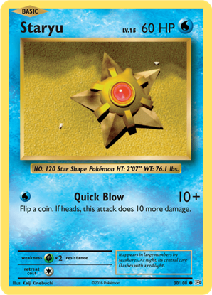 Immagine di Staryu 30/108 comune  pack fresh (EN)