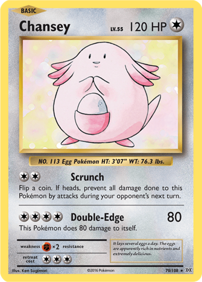 Immagine di Chansey 70/108 Holo  pack fresh (EN)