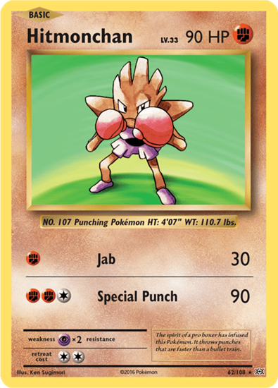 Immagine di Hitmonchan 62/108 Reverse pack fresh (EN)