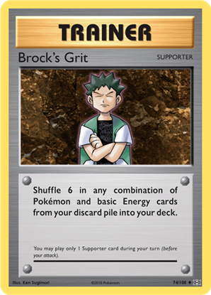 Immagine di Trainer Brock's Grit  74/108 Comune  pack fresh (EN)