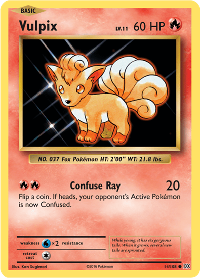 Immagine di Vulpix 14/108 comune pack fresh (EN)