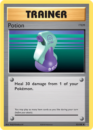 Immagine di Trainer Potion 83/108 Comune  pack fresh (EN)