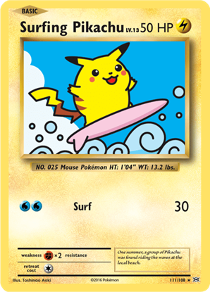 Immagine di Surfing Pikachu 111/108 pack fresh (EN)