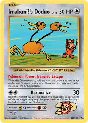 Immagine di Imakuni's Doduo 112/108 Fuoriserie pack fresh (EN)