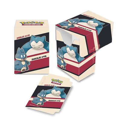 Immagine di Deck box Snorlax e Munchlax porta carte