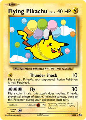 Immagine di Flying Pikachu 110/108 Fuoriserie  pack fresh (EN)