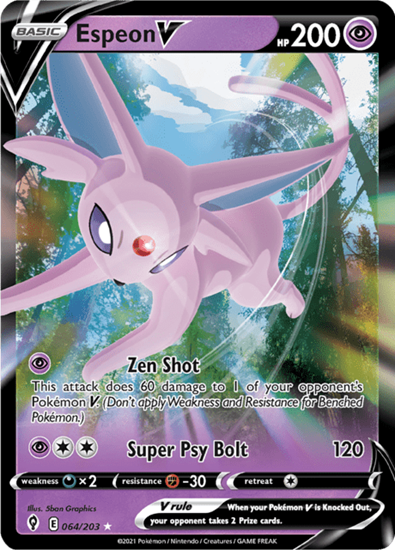 Immagine di Espeon V  064/203  Near Mint (En)