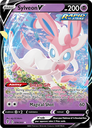 Immagine di Sylveon V 074/203 Near Mint (En)