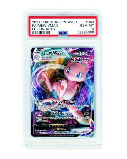 Immagine di Mew Vmax  040/100 Fusion Arts (JP) Psa 10 GEM MT