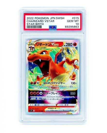 Immagine di Charizard  V Star 015/100 Star Birth (JP) Psa 10 GEM MT