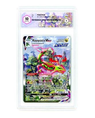 Immagine di Rayquaza Vmax 218/203 GRAAD 10 GEM- MT