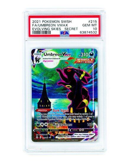 Immagine di Umbreon Vmax 215/203 PSA 10 GEM MT