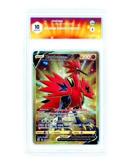 Immagine di Galarian Zapdos 182/172 GRAAD 10 GEM-MT