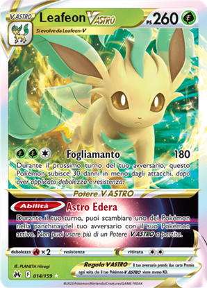 Immagine di Leafeon Vastro  014/159 Near Mint (IT)