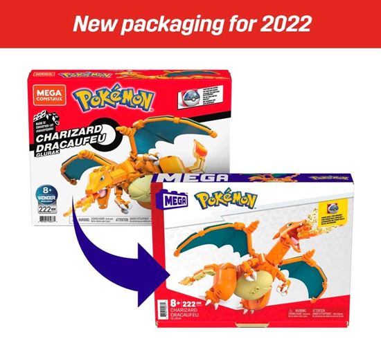 Immagine di Charizard Mega Construx Pokemon