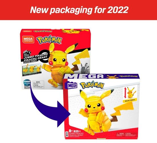 Immagine di Pikachu Mega Construx Pokemon Jumbo