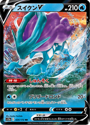 Immagine di Suicune V 024/172 Near Mint (JP)