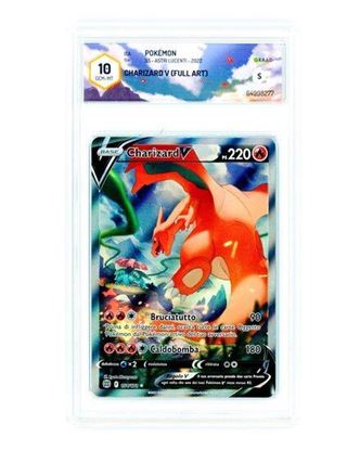 Immagine di Charizard V (Full Art) 154/172 GRAAD 10 GEM-MT