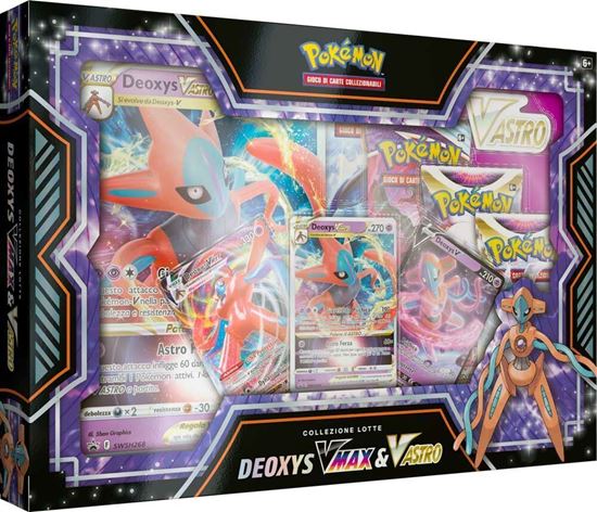 Immagine di Deoxys V-MAX e V-ASTRO - Collezione Lotte (ITA)