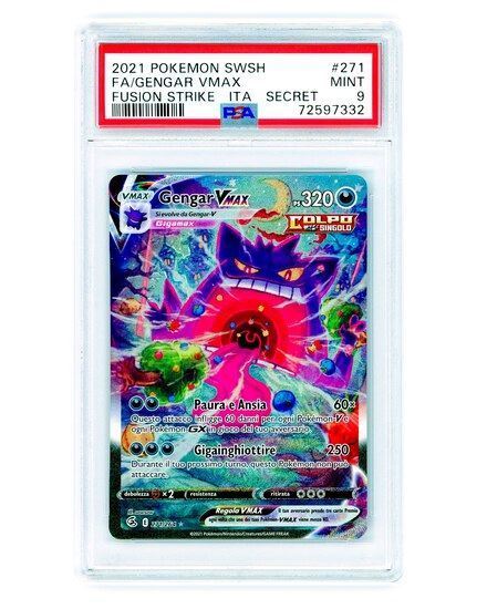 Immagine di Gengar Vmax Full Art 271/264 PSA 9 MINT