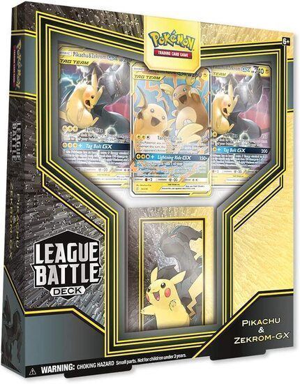 Immagine di Pikachu e Zekrom GX Alleati - Mazzo Lotte di Lega (ITA)