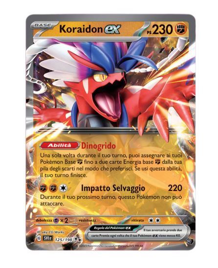 Immagine di Koraidon Ex 125/198 Near Mint Ita