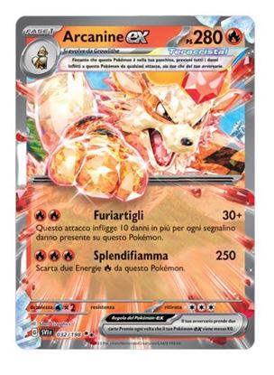 Immagine di Arcanine Ex 032/198 Near Mint Ita