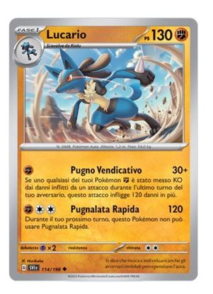 Immagine di Lucario 114/198 Reverse Near Mint Ita