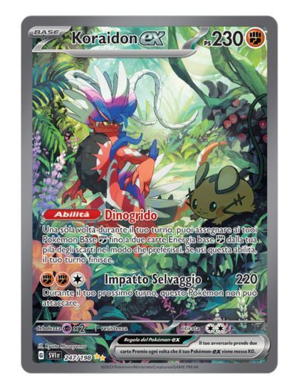 Immagine di Koraidon Ex 247/198  Near Mint Ita