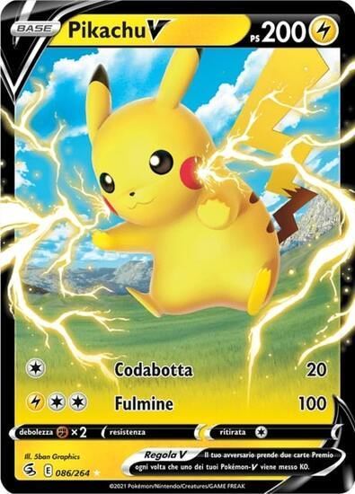 Immagine di Pikachu V 086/264 Near mint (IT)