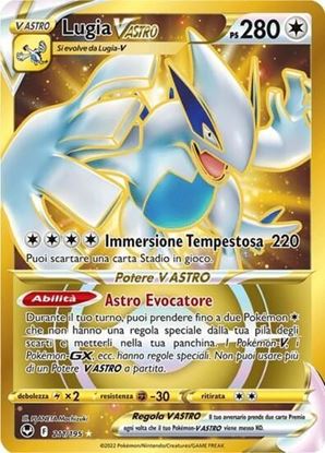 Immagine di Lugia Vastro 211/172 Near mint (IT)