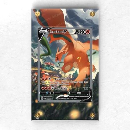 Immagine di Cornice Porta Carte Charizard V alternative