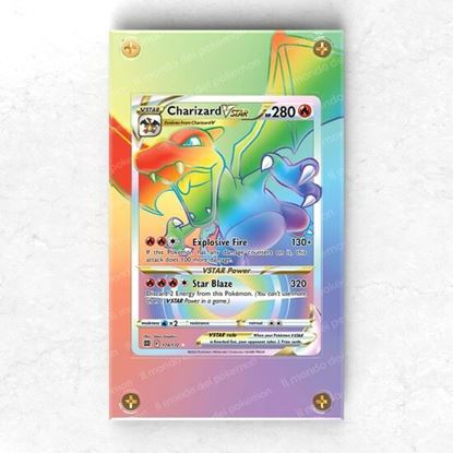 Immagine di Cornice Porta Carte Charizard Vastro hyper