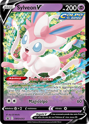 Immagine di Sylveon V SWSH202 (IT) Near mint